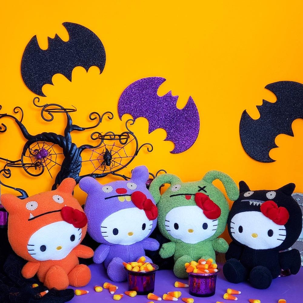 Uglydoll x Hello Kitty Plushies Halloween