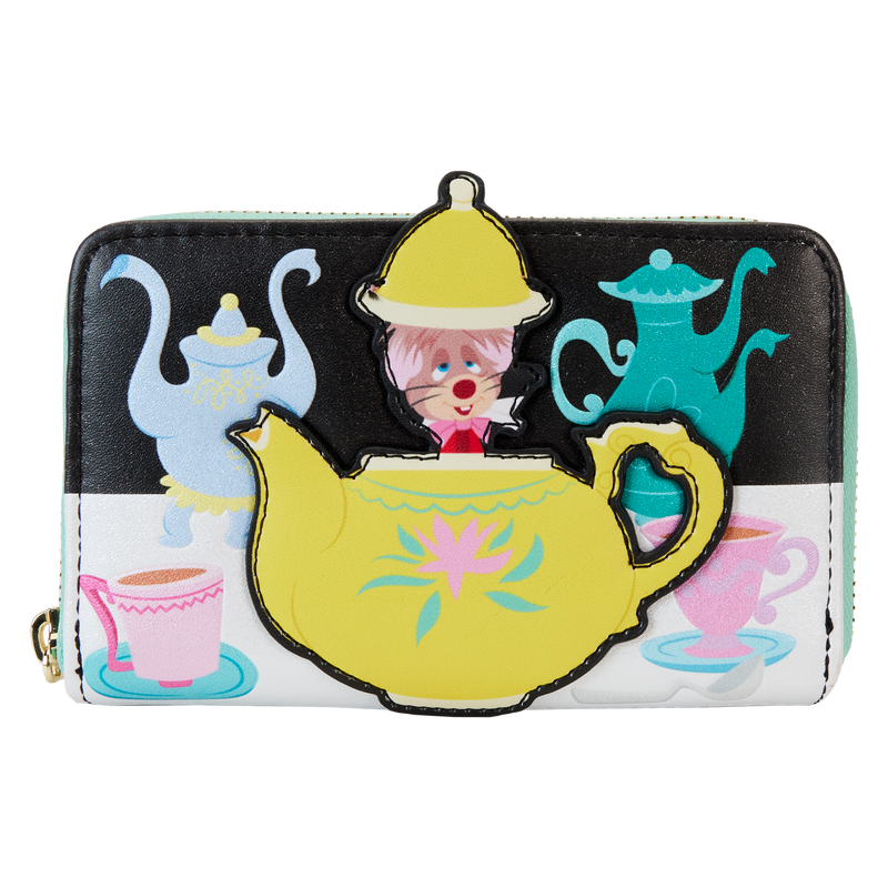 Disney Alice in Wonderland Unbirthday Zip Around Wallet
