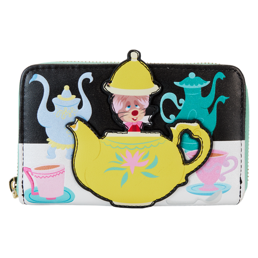 Disney Alice in Wonderland Unbirthday Zip Around Wallet