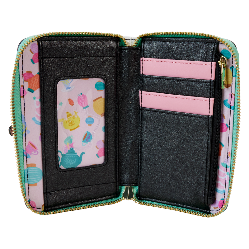 Disney Alice in Wonderland Unbirthday Zip Around Wallet