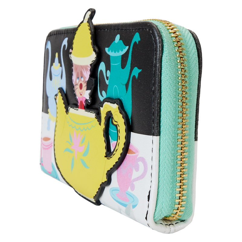 Disney Alice in Wonderland Unbirthday Zip Around Wallet