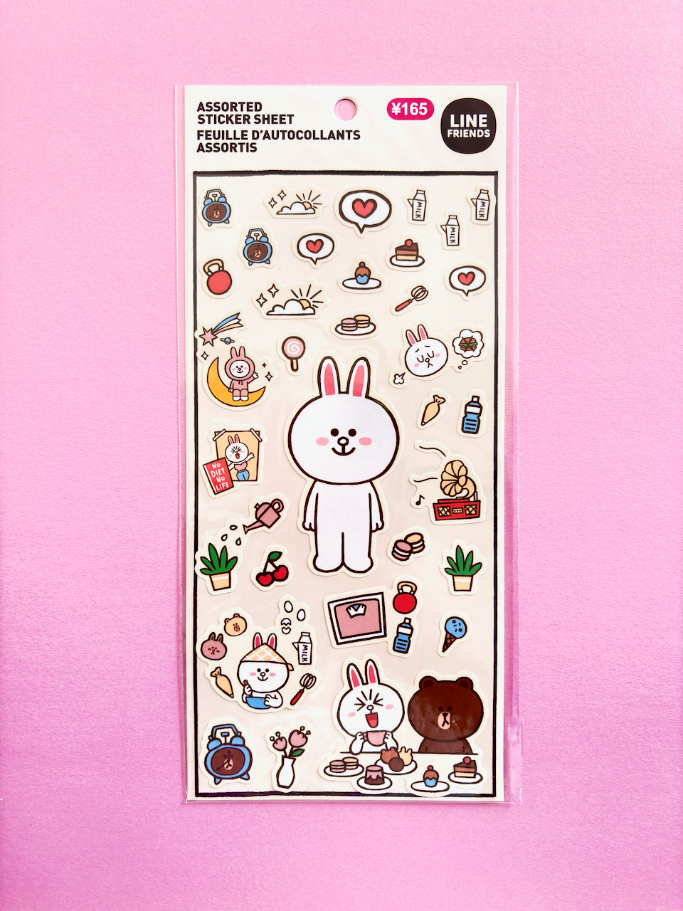 Brown and Friends Flowery Day + In the Park Stickers