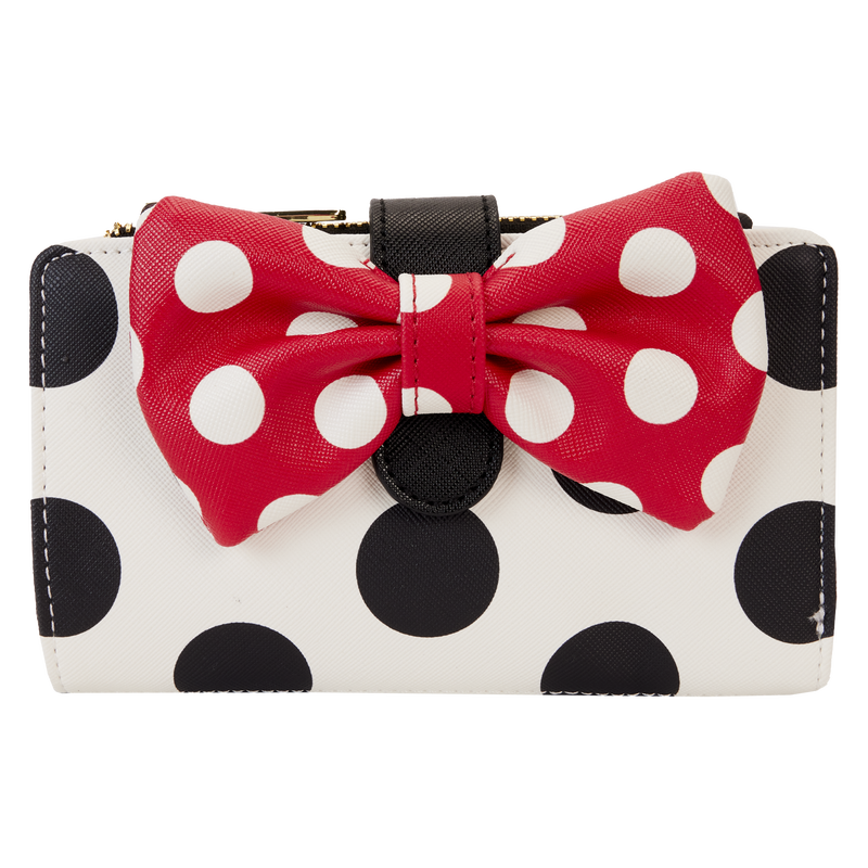 Disney Minnie Mouse Rocks the Dots Classic Flap Wallet