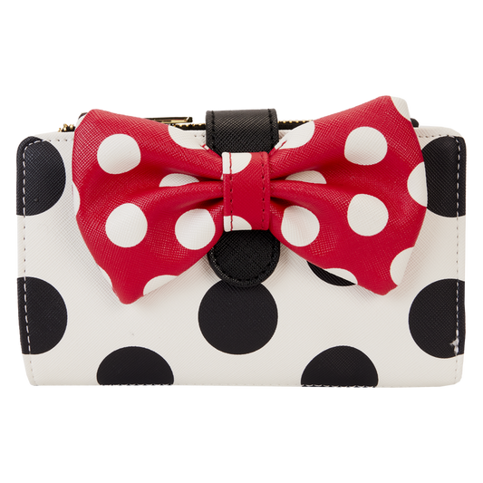 Disney Minnie Mouse Rocks the Dots Classic Flap Wallet