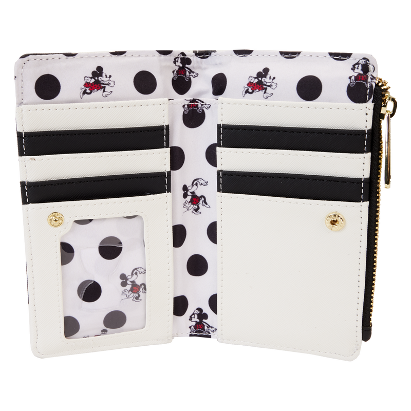 Disney Minnie Mouse Rocks the Dots Classic Flap Wallet