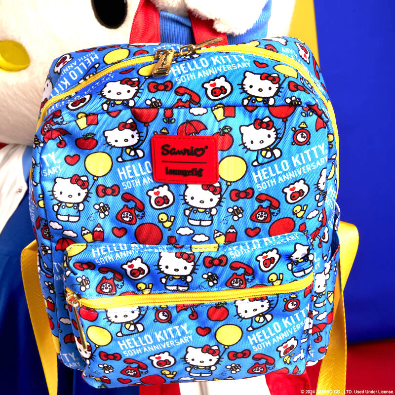 Hello Kitty 50th Anniversary Square Mini Backpack Hello Kitty 50th Anniversary Square Mini Backpack