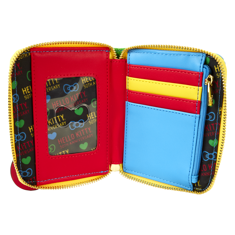 Sanrio Hello Kitty 50th Anniversary Chenille Zip Around Wallet
