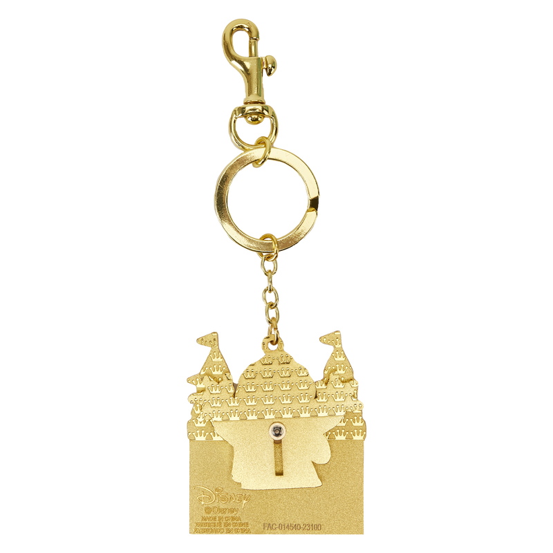 Disney Stitch Sandcastle Beach Keychain