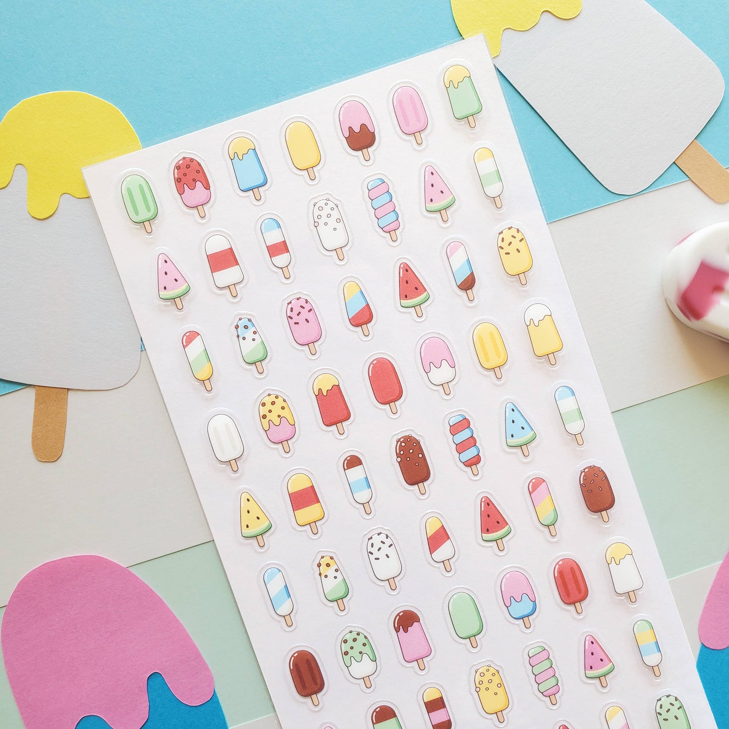 Popsicle Party Sticker Sheet