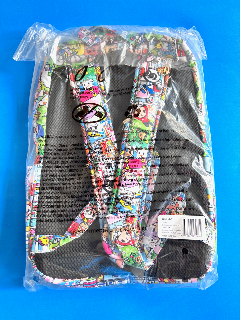 Tokidoki Team Toki MiniBe Small Backpack