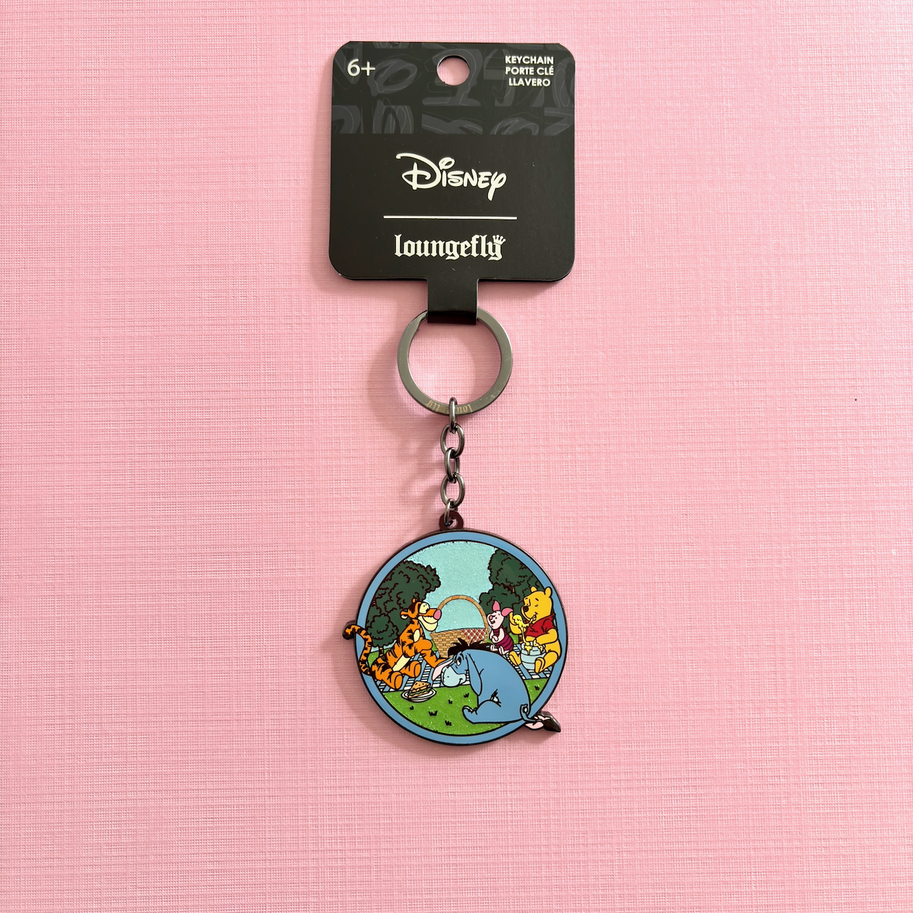 Disney Winnie the Pooh Picnic Keychain