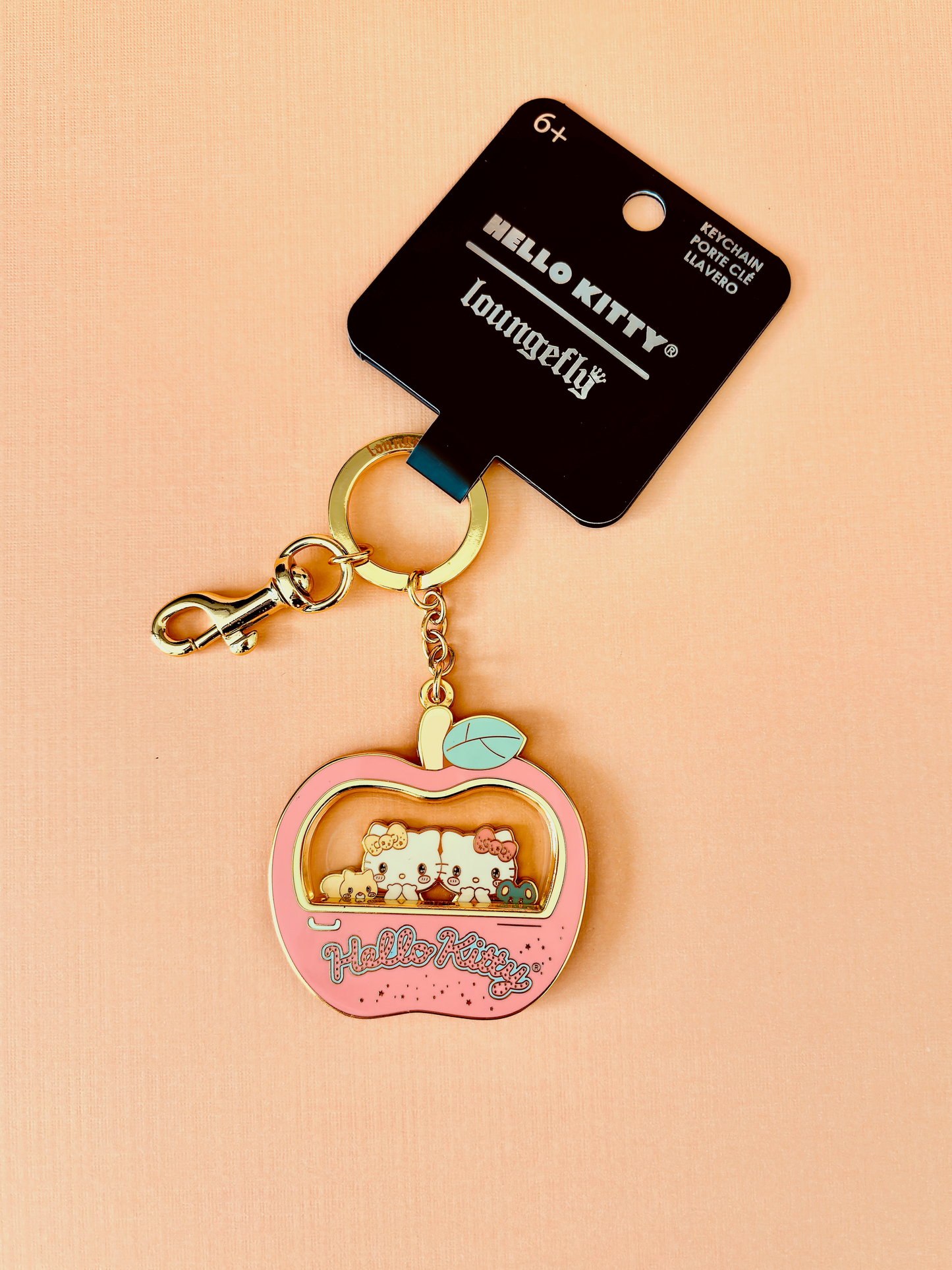 Sanrio Hello Kitty Carnival Apple Keychain