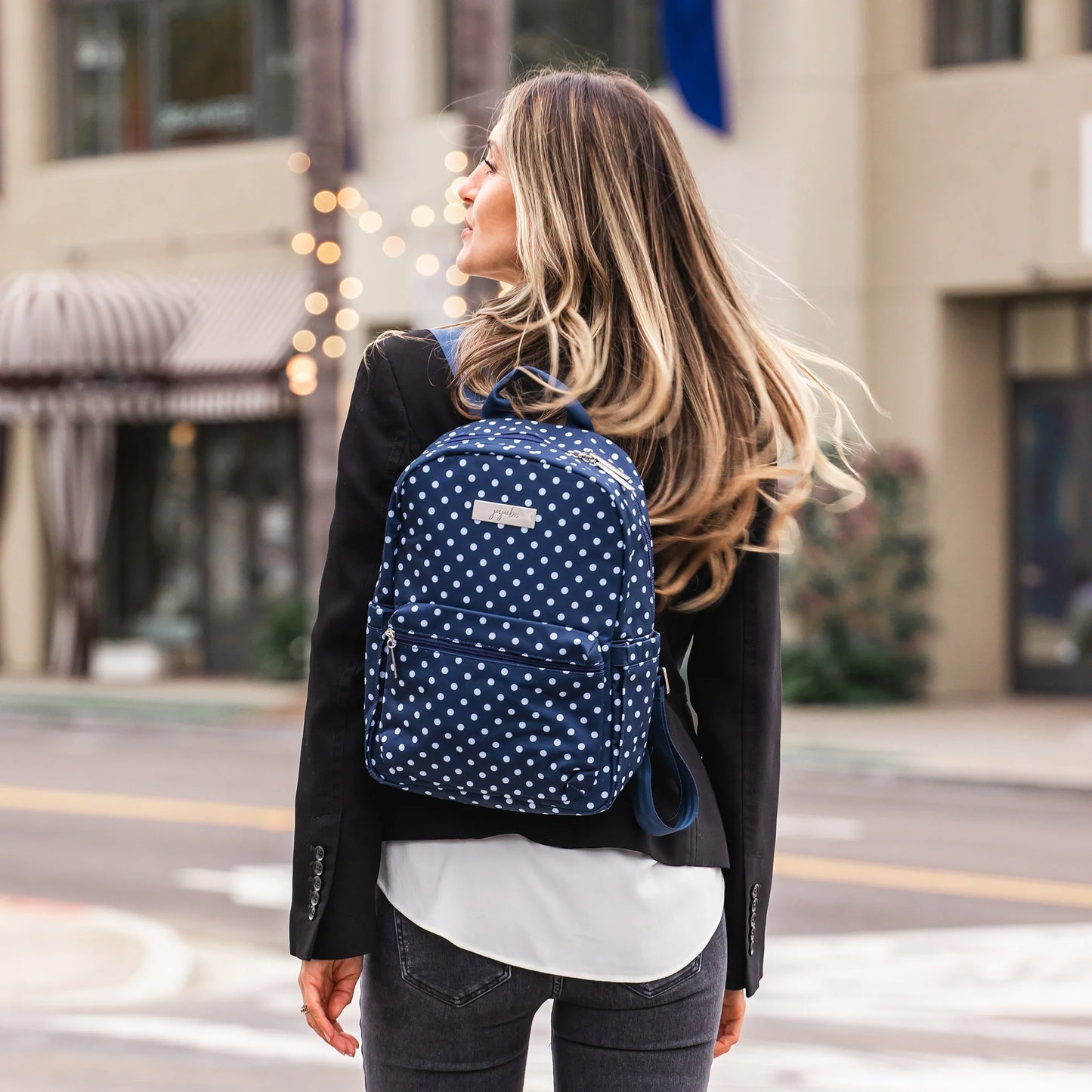 Navy Duchess Midi Backpack