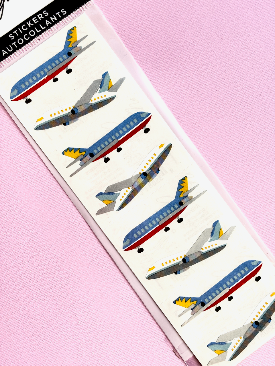 Mrs. Grossman's Stickers: Airliners
