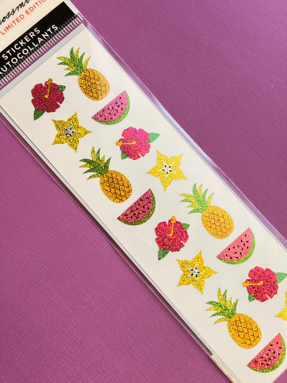 Mrs. Grossman's Stickers: Limited Edition Fun Fruit