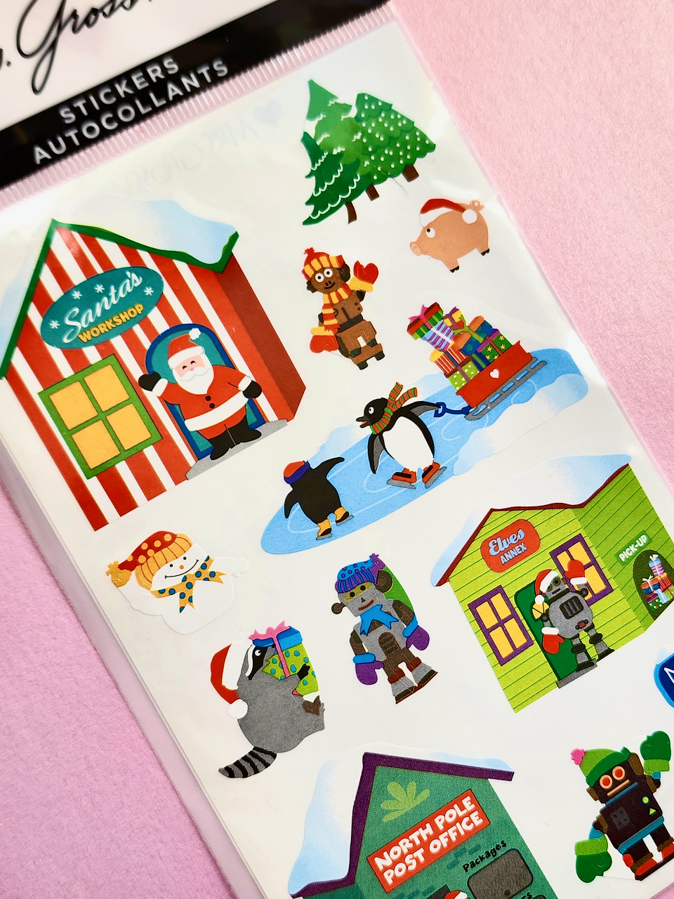 Mrs. Grossman's Stickers: Santa's Village