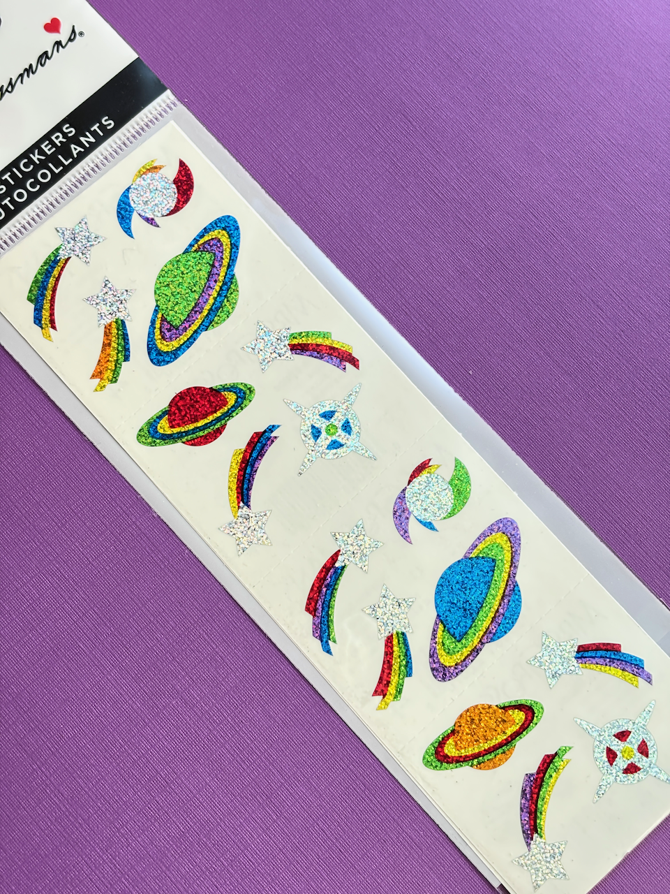 Mrs. Grossman's Stickers: Sparkle Space