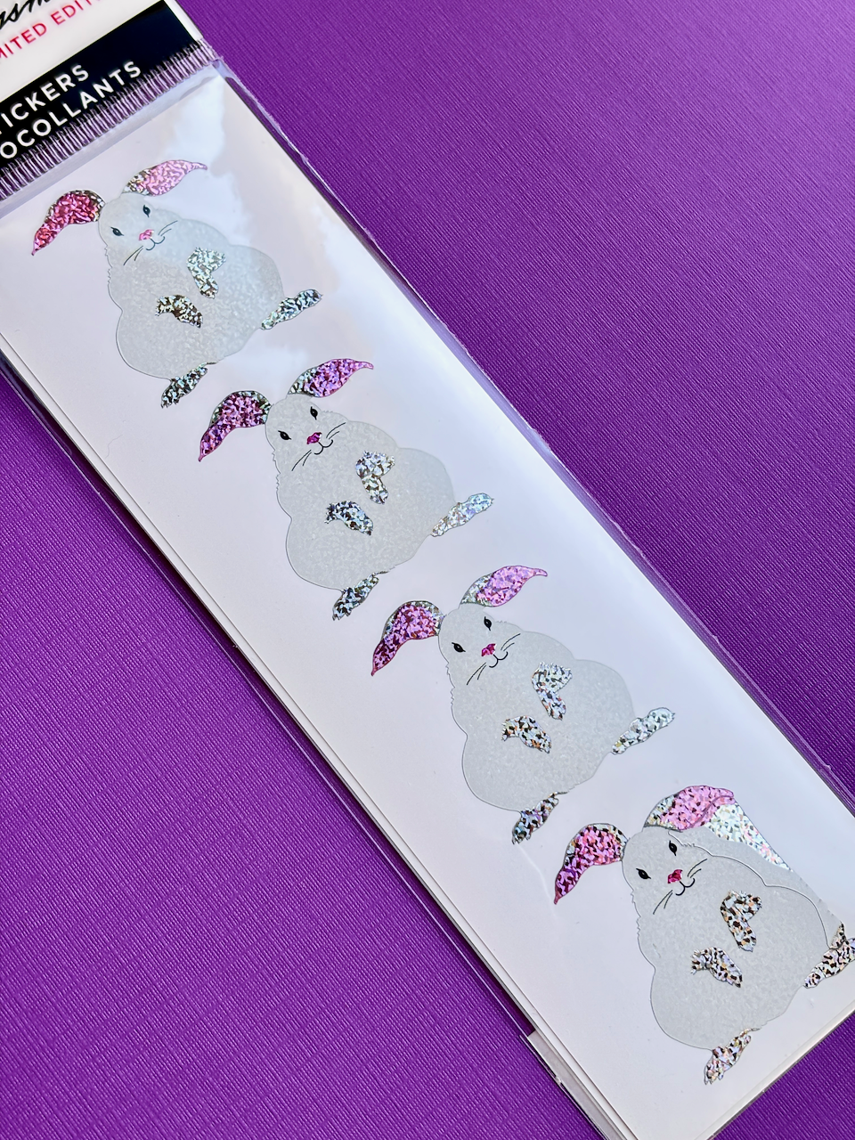 Mrs. Grossman's Stickers: Limited Edition Sweet Bunny
