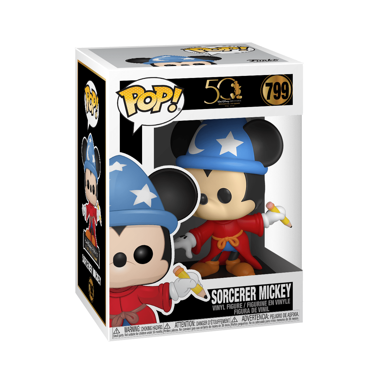 Funko POP Sorcerer Mickey stock photo