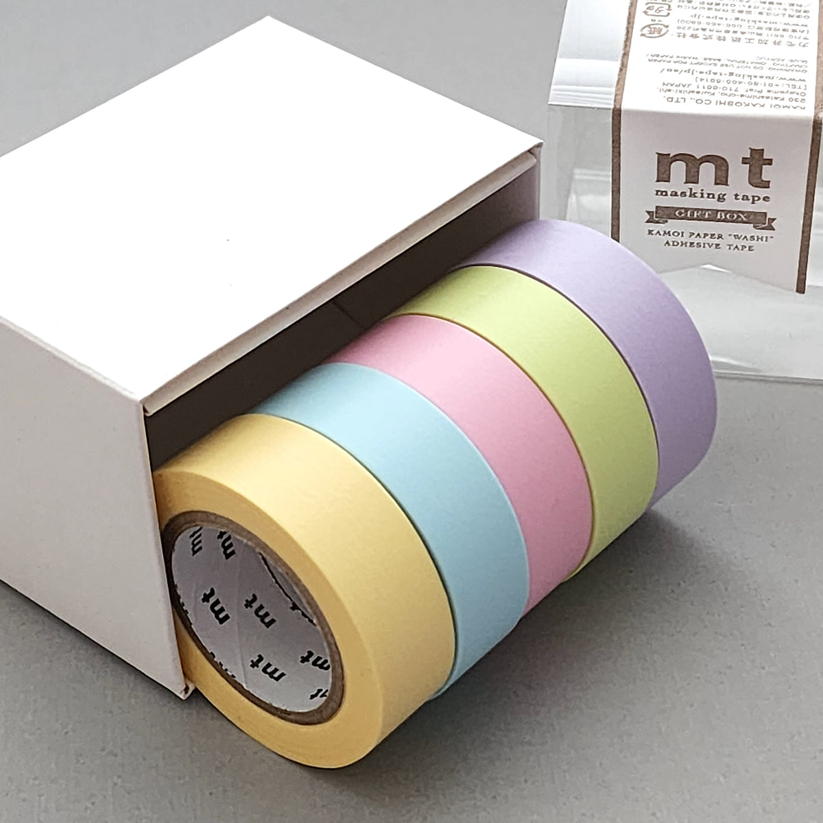 MT Washi Tape Gift Box: Pastel 2 Set