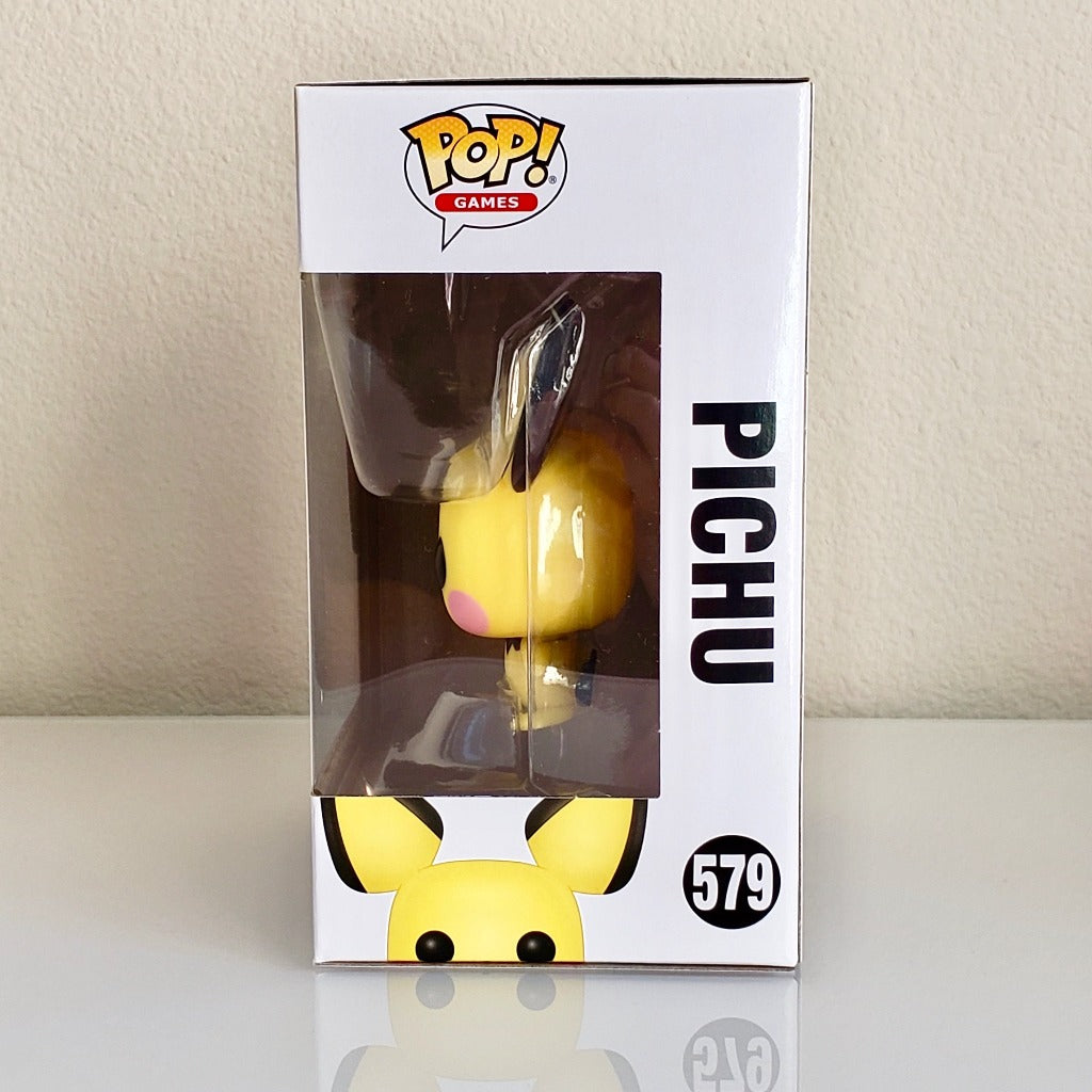 Funko POP! Pichu left side box view