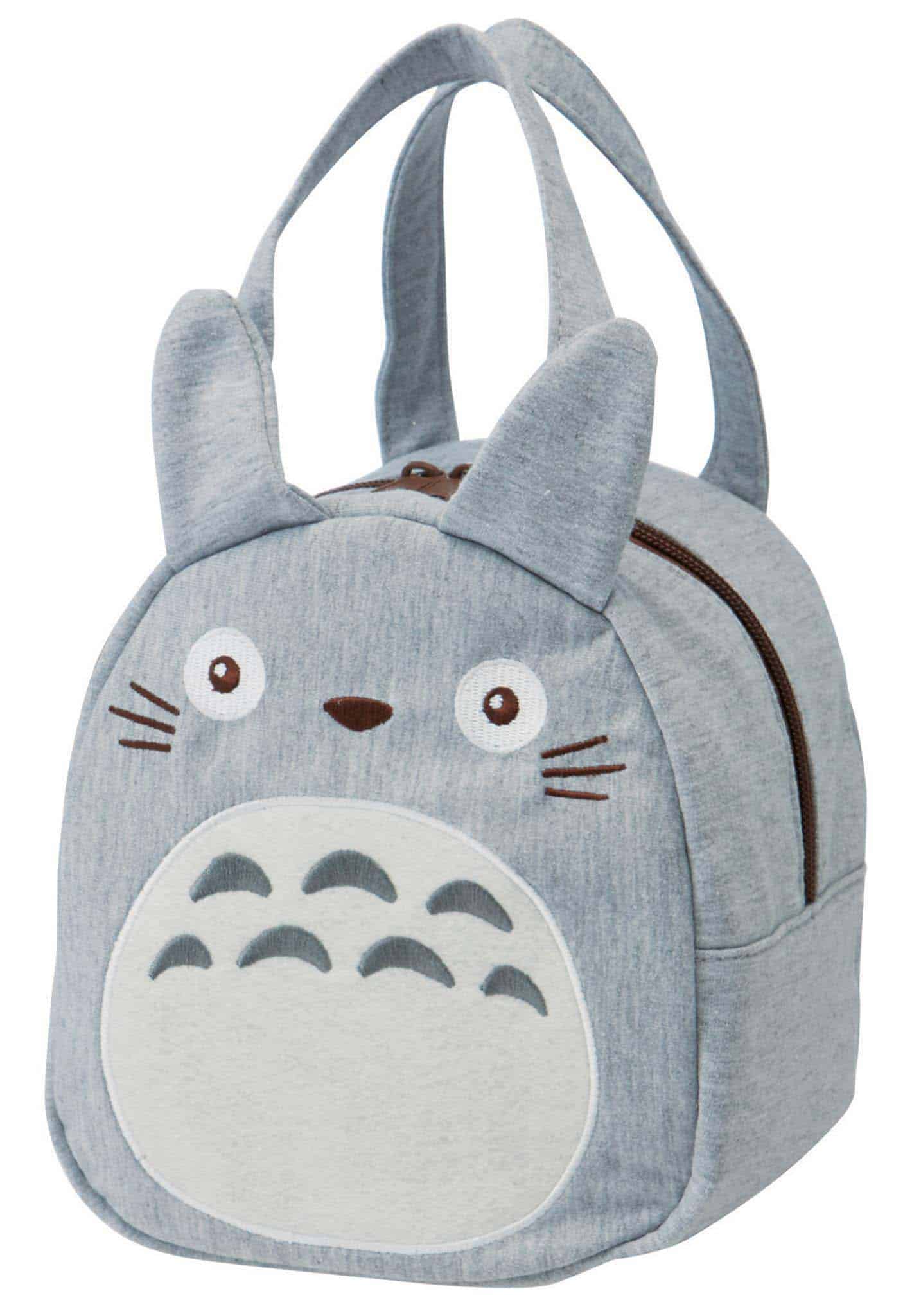 My Neighbor Totoro: Gray Die Cut Lunch Bag