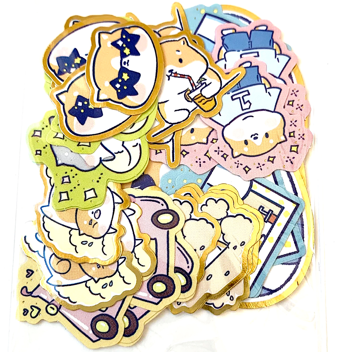 BC Mini Nekoni Bubble Tea Stickers, Seal