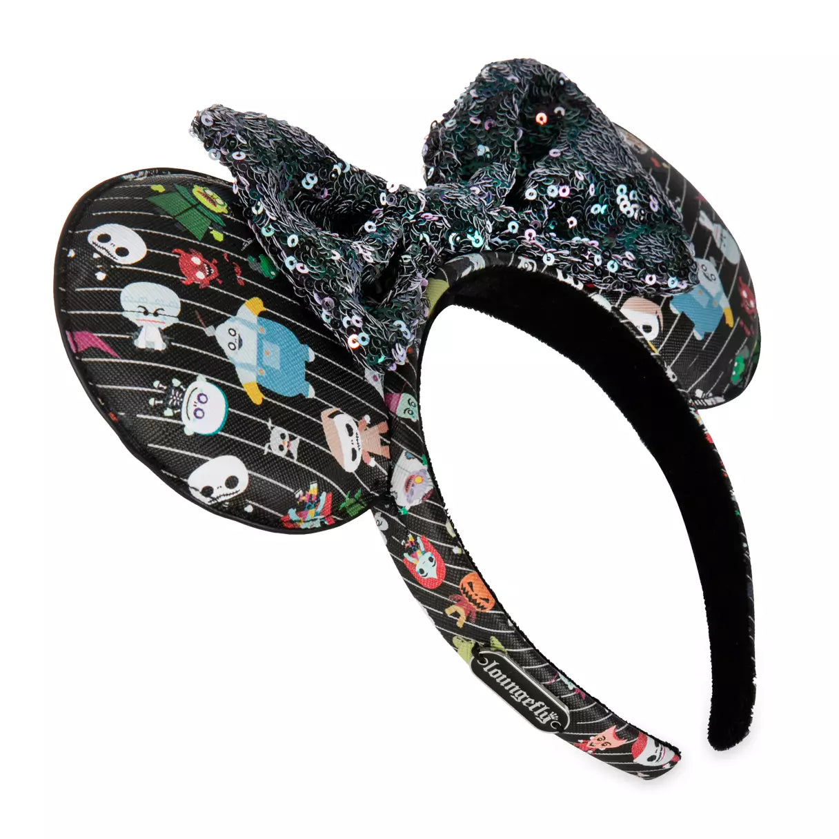 Loungefly x Disney The Nightmare Before Christmas Minnie Mouse Ears Headband