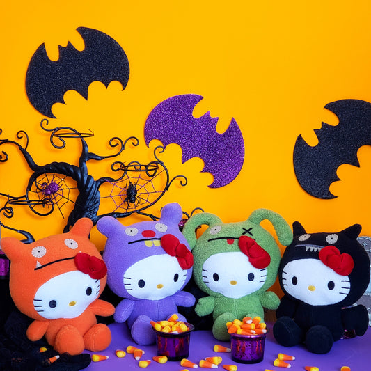 Uglydoll x Hello Kitty Plushies Halloween