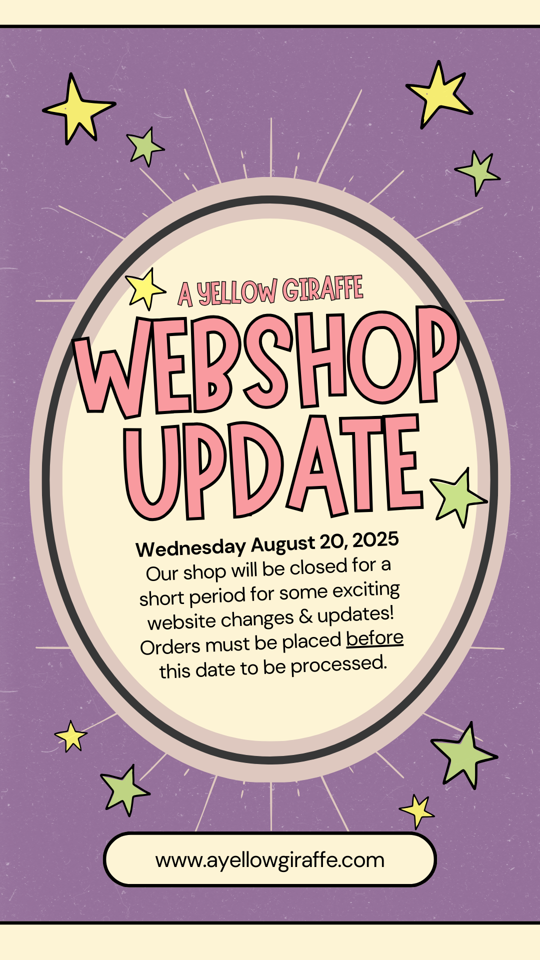 Website Updates Coming Soon!