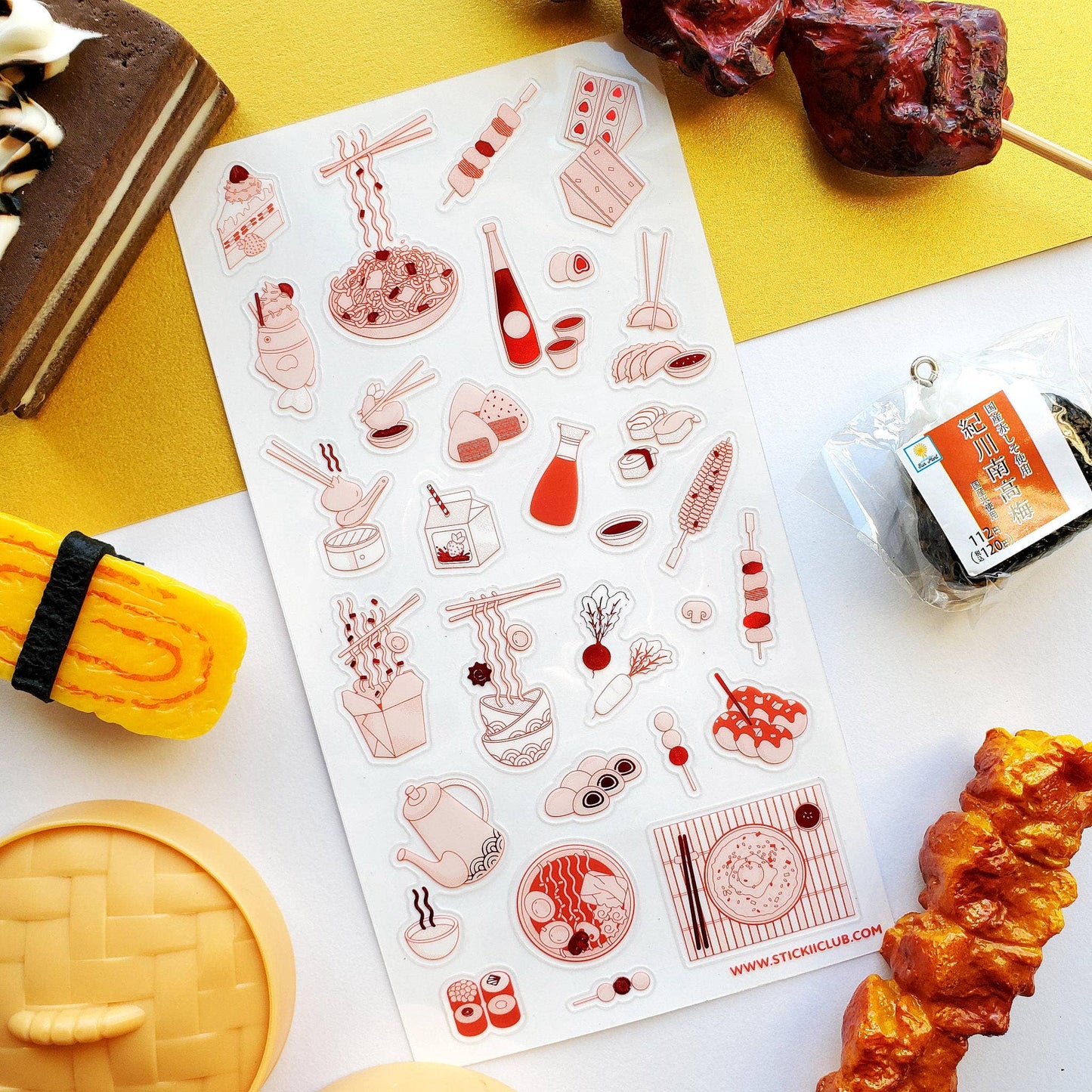 Takeout Favorites Sticker Sheet