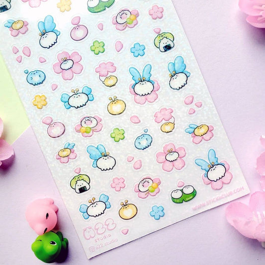 Fairy Frogs Sticker Sheet