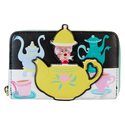 Disney Alice in Wonderland Unbirthday Zip Around Wallet