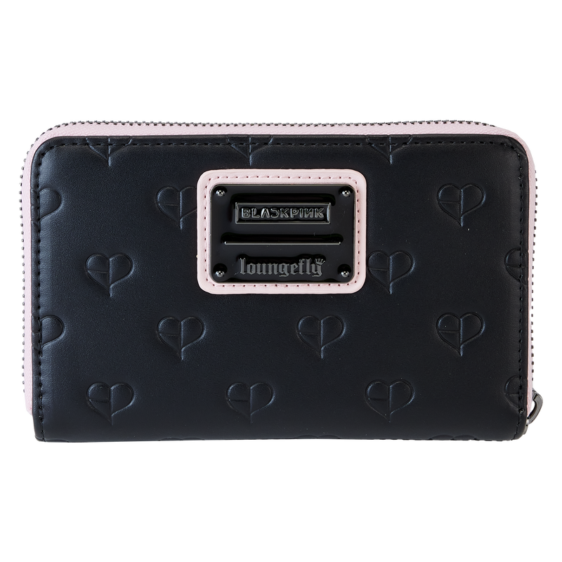 BLACKPINK Heart Zip Around Wallet