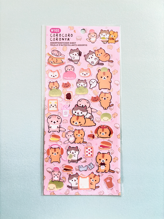 Corocoro Coronya Pastry Stickers