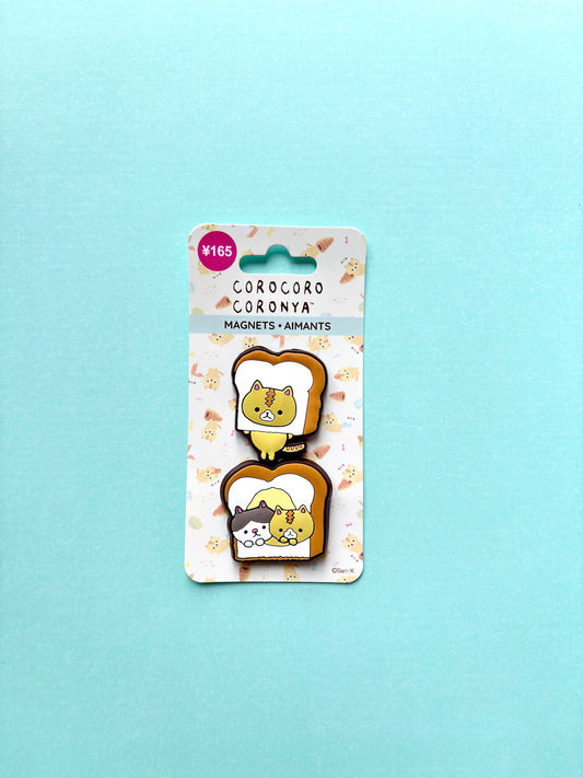 Corocoro Coronya Bread Magnets