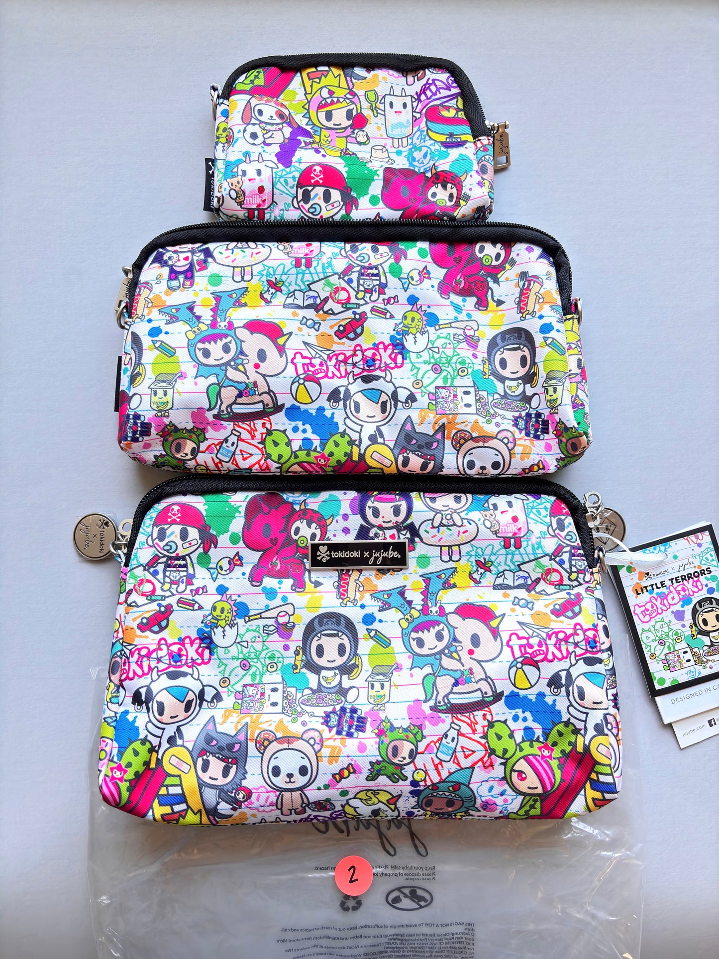 Tokidoki Little Terrors Be Set Pouch Set [2]