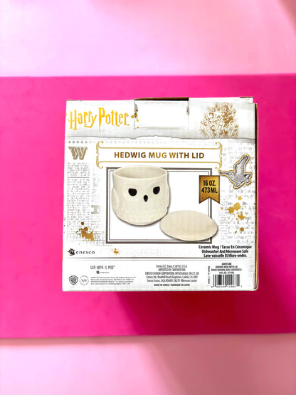 Harry Potter: Hedwig Ceramic Mug with Lid