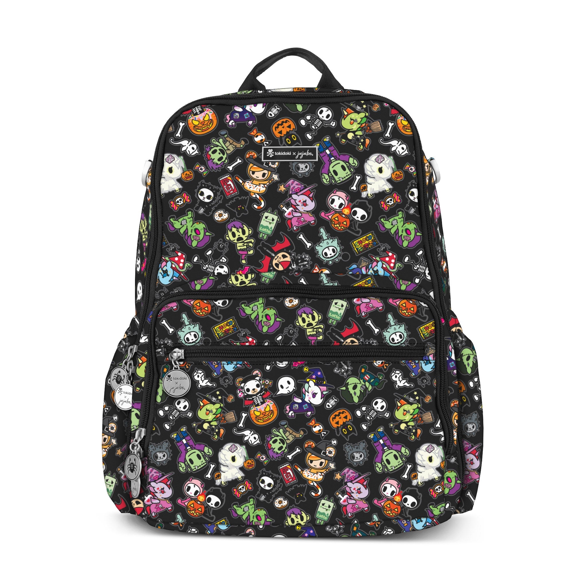 Jujube x Tokidoki Spooktakular Kawaii Zealous Backpack A Yellow Giraffe