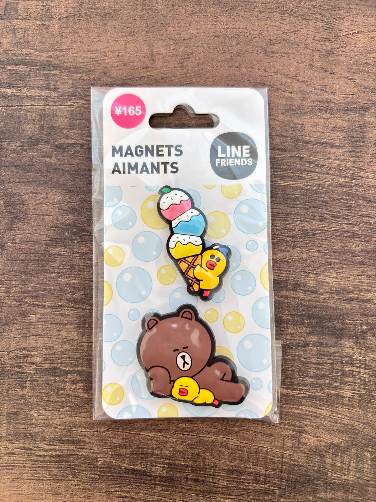 Brown and Sally vinyl magnets