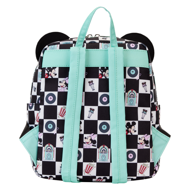 Loungefly x Disney: Mickey & Minnie Date Night Diner Nylon Mini Backpack