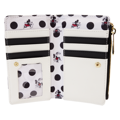 Disney Minnie Mouse Rocks the Dots Classic Flap Wallet