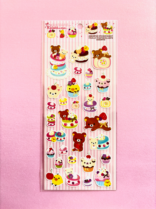 Rilakkuma Sweets Stickers