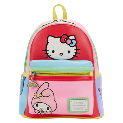 Loungefly x Sanrio: Hello Kitty & Friends Color Block Mini Backpack