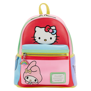 Loungefly x Sanrio: Hello Kitty & Friends Color Block Mini Backpack