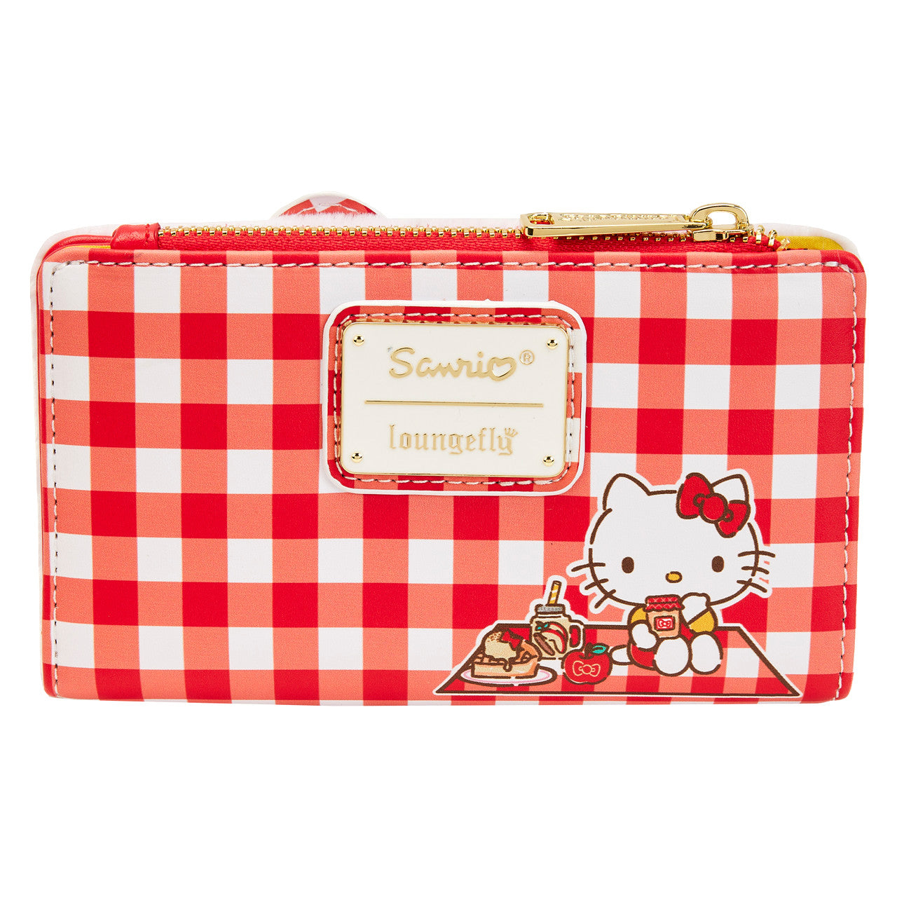 Loungefly x Sanrio Hello Kitty Gingham Cosplay Flap Wallet