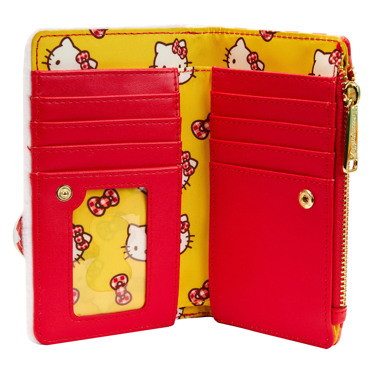 Loungefly x Sanrio Hello Kitty Gingham Cosplay Flap Wallet