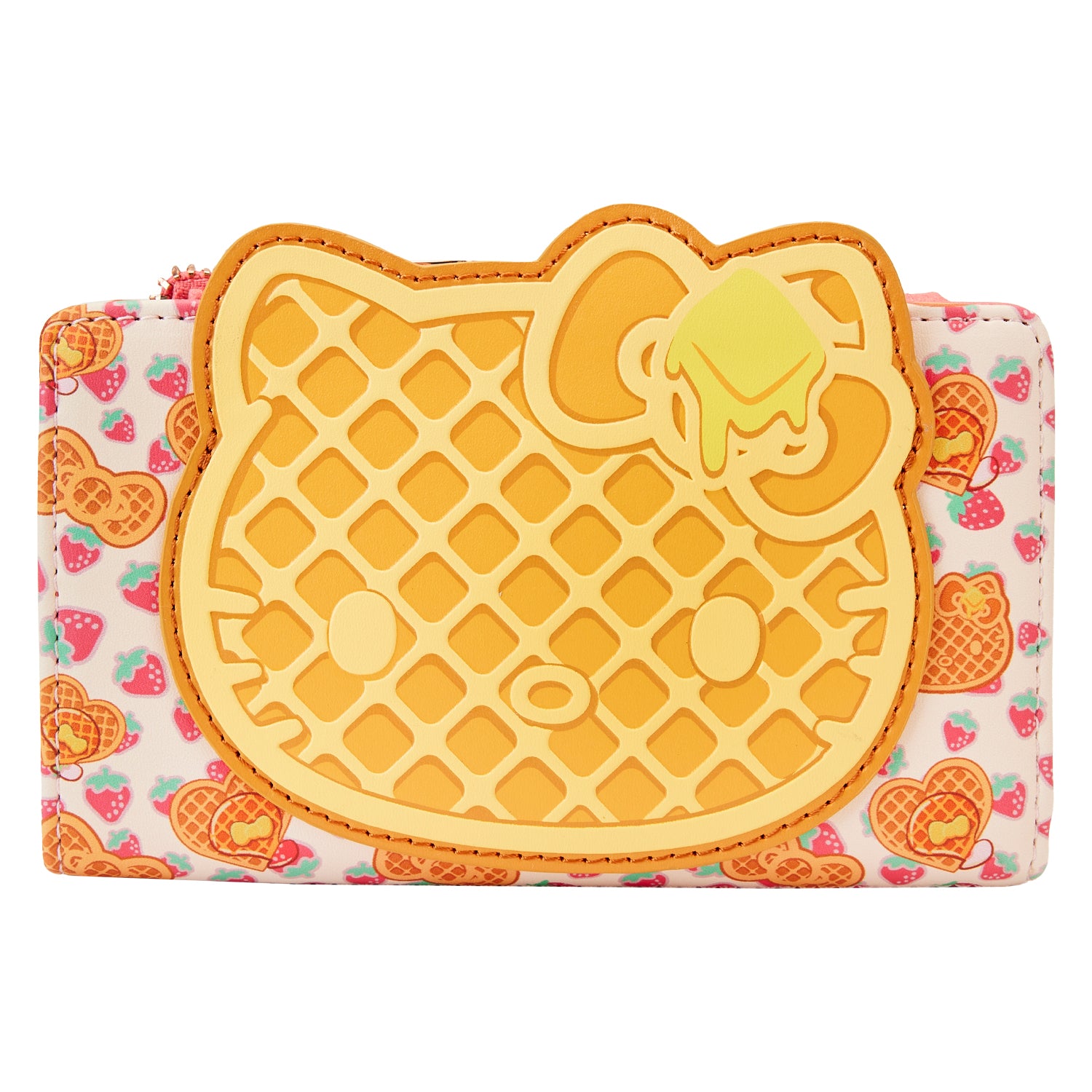 Loungefly x Sanrio: Hello Kitty Breakfast Waffle Flap Wallet