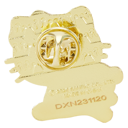 back view of one Hello Kitty pin