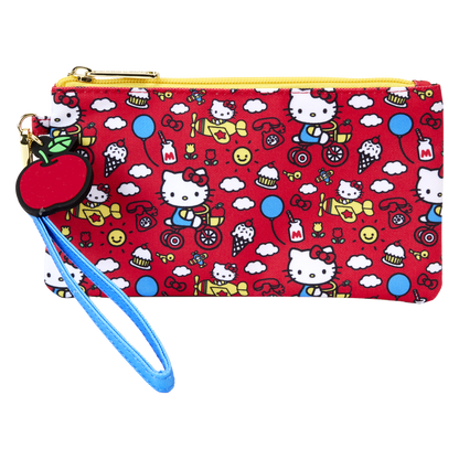 Sanrio Hello Kitty 50th Anniversary Zipper Pouch Wristlet